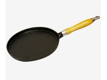 MALLONY Сковорода блинная чугунная PCIF22, диам ? 22 см, промасл. Покрытие (985028)