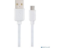 PERFEO (U4007) USB A вилка Micro USB вилка, 2.4A, белый, 1 м, Micro ONE